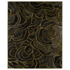 Floral "Bloom" Hide Rug by Marc Thee (9ft x 11ft)