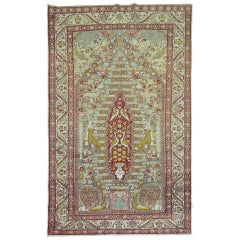 Zabihi Collection Animal Motif Turkish Pictorial Rug