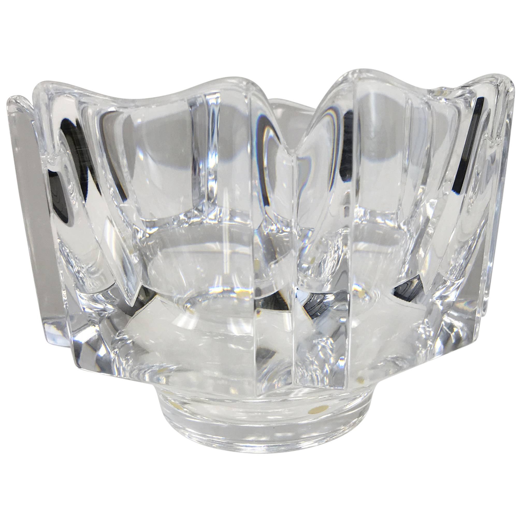 Exquisite Orrefors Crystal Bowl For Sale