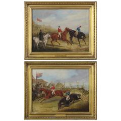 Pair of Early 19th Century English Sporting Paintings by Henry Alken