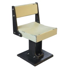Ancienne chaise design moderniste minimaliste 1960's