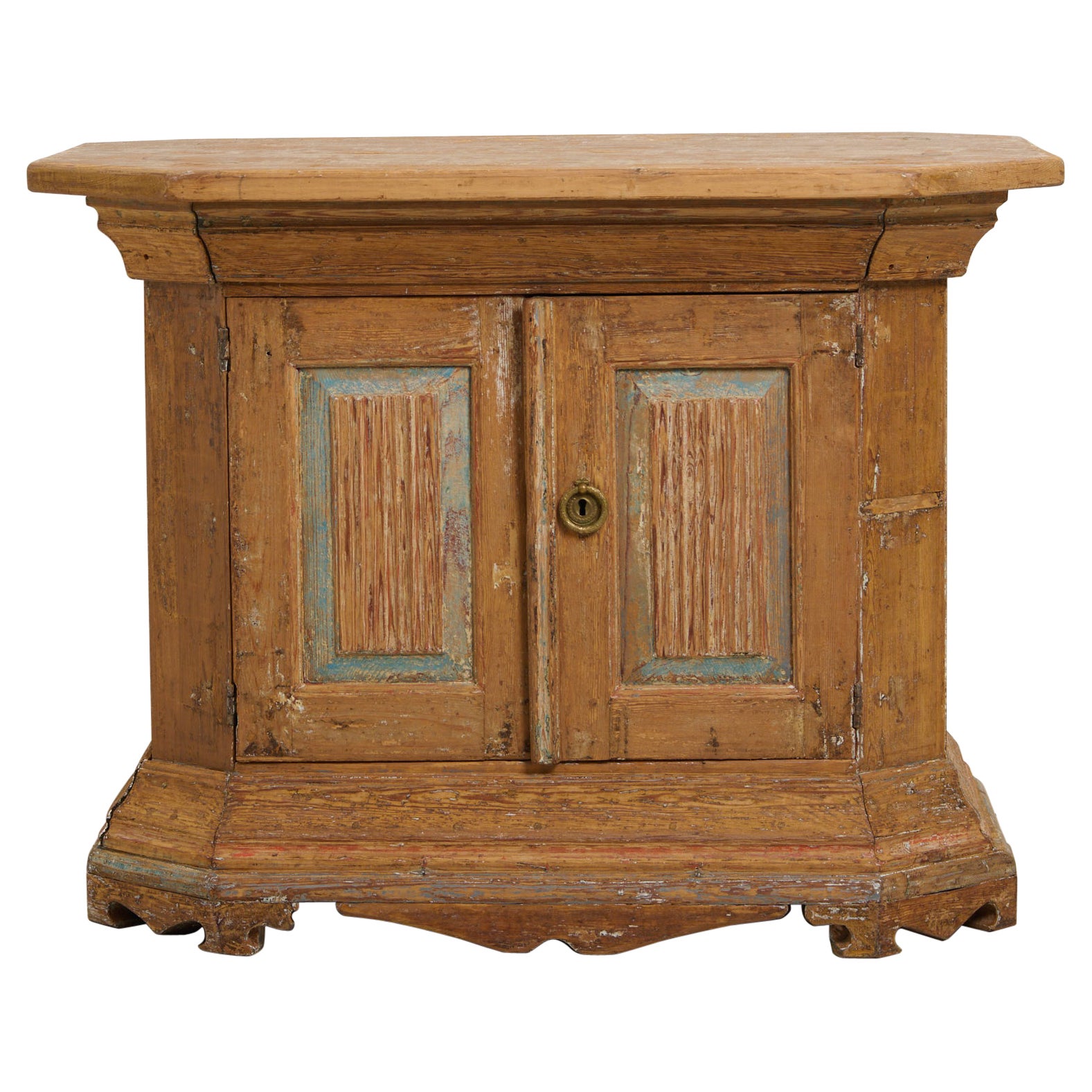 Antique Swedish Small Charming Country House Sideboard from the Early 1800s For Sale