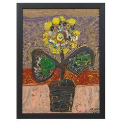 Jon Andrew Schooler (1954-, New York &New Orleans), "Flower in a Vaze" 2015