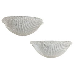 Pair of Italian Murano Glass Sconces