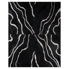 Designer "Submerge" Hide Rug by Marc Thee (9ft x 12ft)