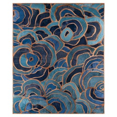 Floral "Bloom" Hide Rug by Marc Thee (10ft x 12ft)