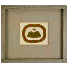 Breon O'Casey (1928-2011) Ohne Titel, Gouache und Metallfarbe