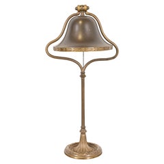Bradley & Hubbard Arts and Crafts Harp Desk Lamp or Table Lamp, Circa 1920s