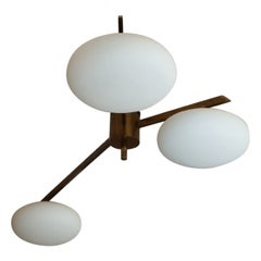 3 Lune ceiling lamp in the style of Angelo Lelii for Arredoluce
