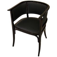 Antique Thonet Vienna Art Nouveau Armchair Number 6575, circa 1905