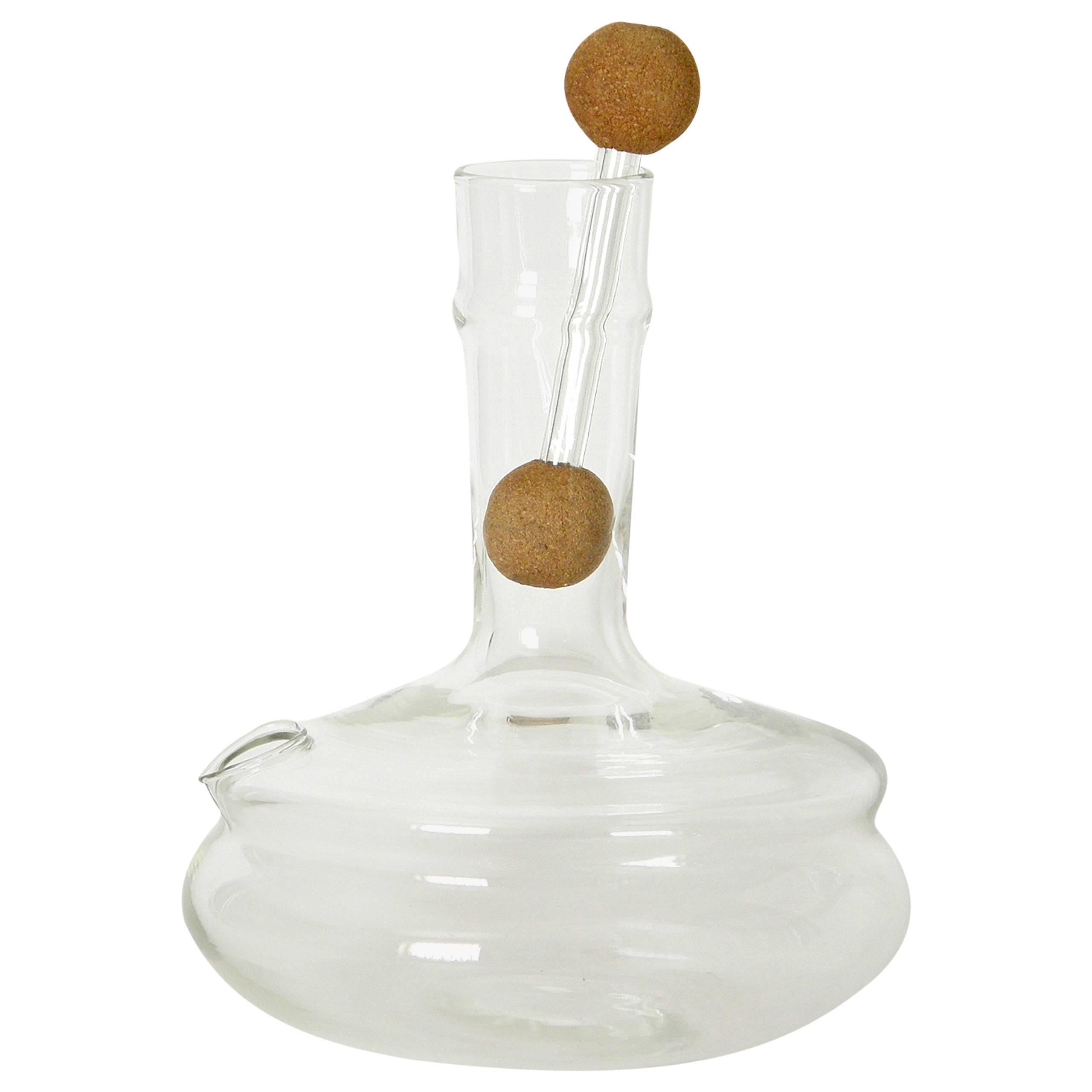 Dr. Peter Schlumbohm for Chemex Glass Water Kettle with Cork Balls Stopper