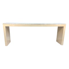 Marble Top Console Table
