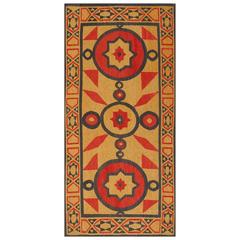 Art Deco Flat Weave Rug