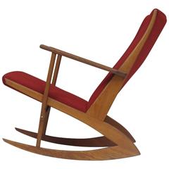 Soren Georg Jensen Mid-Century Danish Rocking Chair