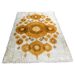 Mid century Danish Rya wool rug  - Sonet by L.f.Foght