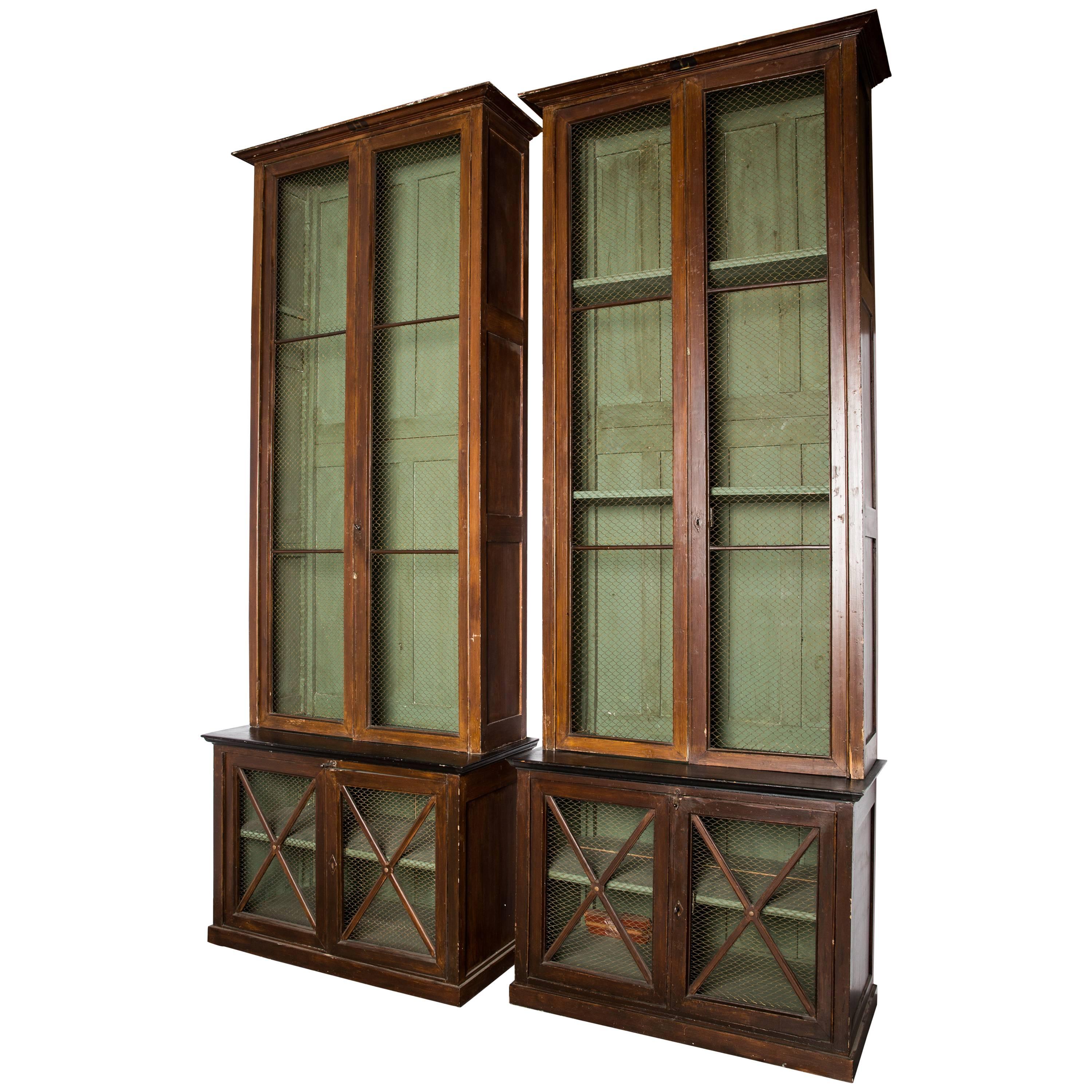 Pair of 19th Century French Bookcases For Sale