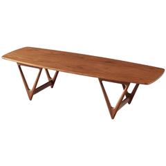 Kurt Østervig Coffee Table in Teak 