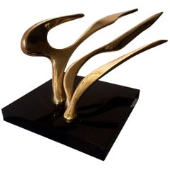 Abstract Modern Sculpture, Signed and Dated by Artist, McLean