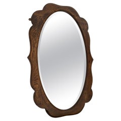 Antique Oak Mirror