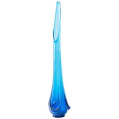 Extraordinary Mid-Century Viking Glass Vase