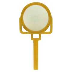 Vintage Bakelite Portable Mirror, Italy, 1940s