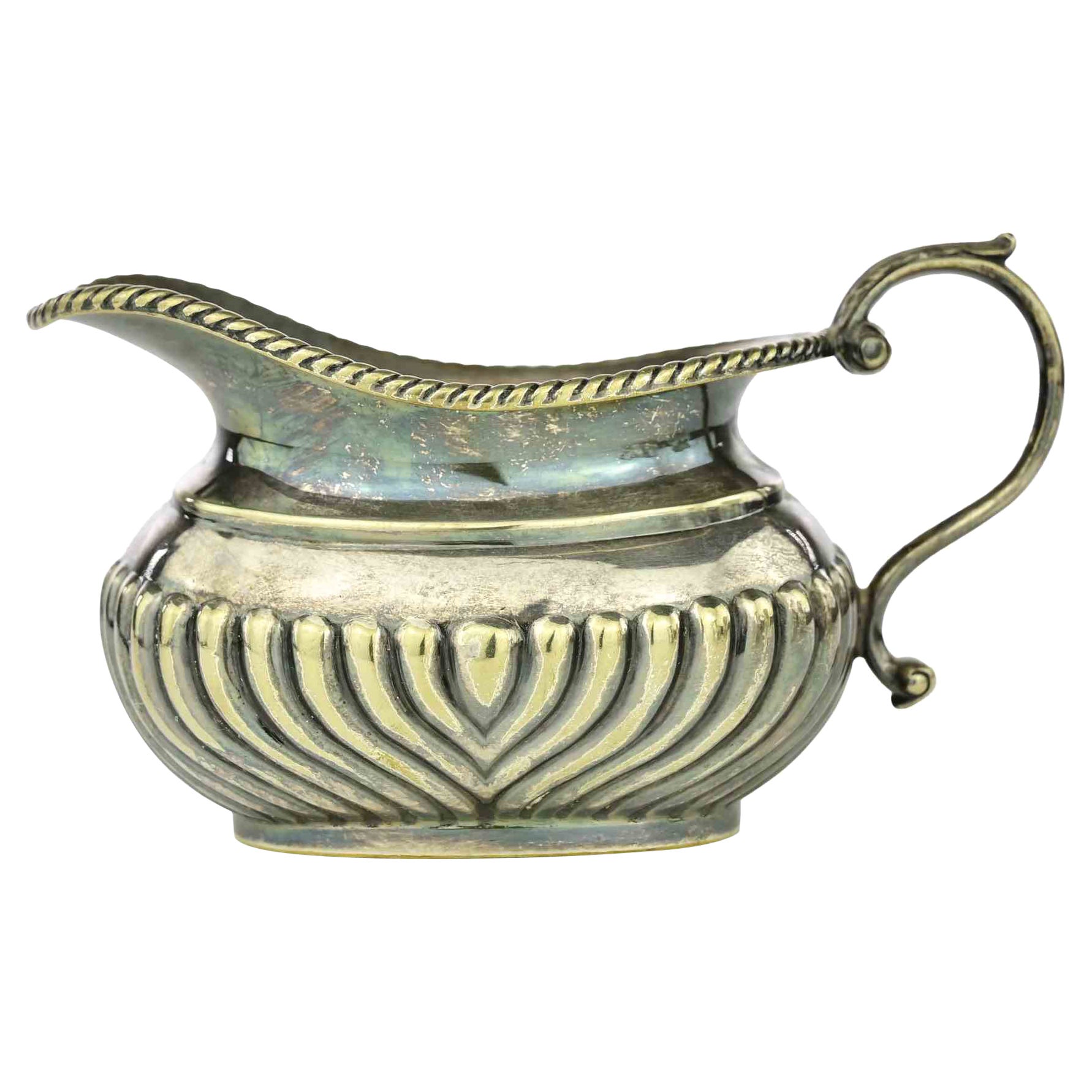 Vintage Silver Sheffield Karaffe, Ende 19. Jahrhundert