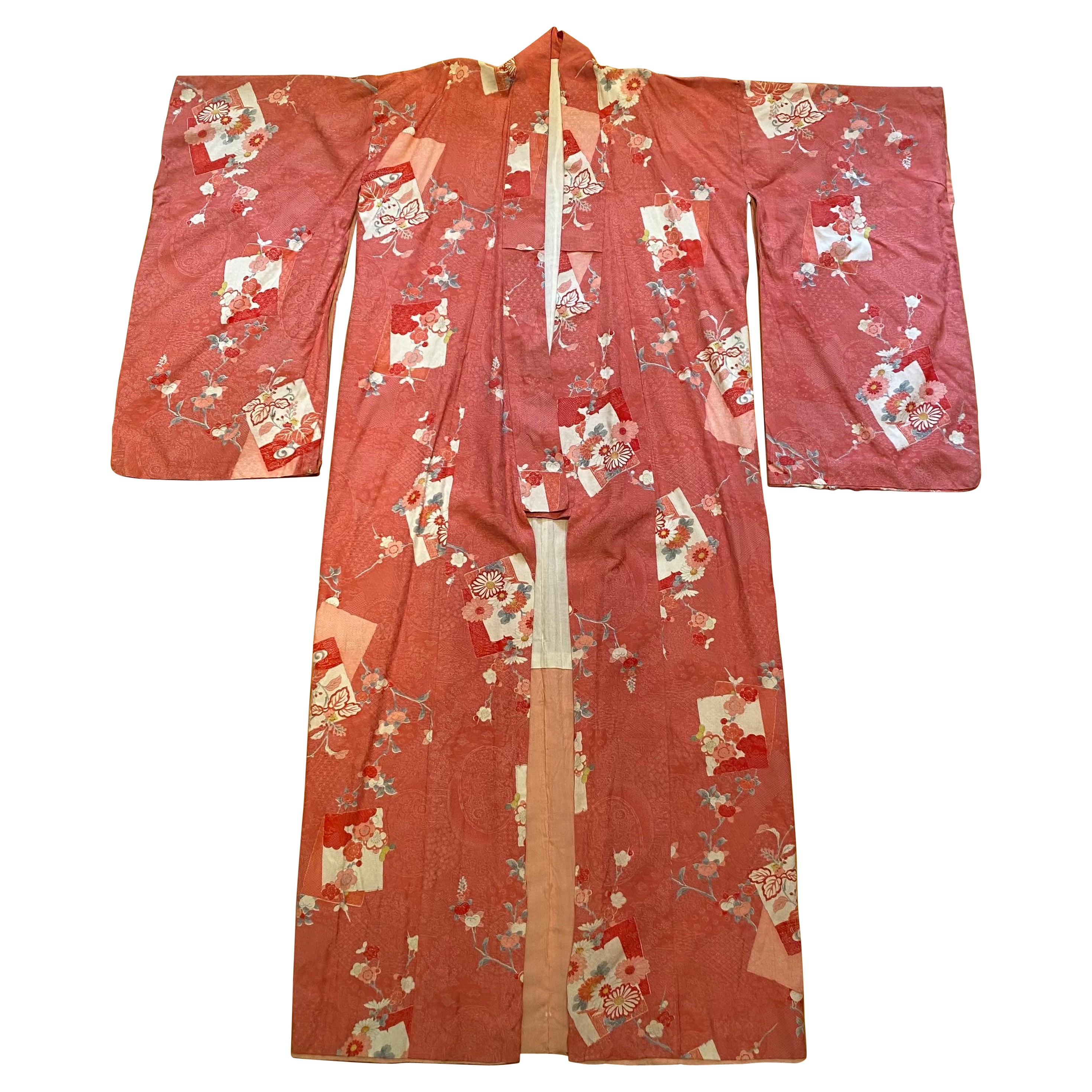 Antique Japanese Silk Kimono