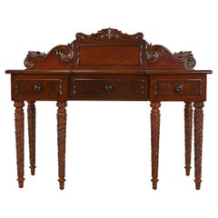 Ralph Lauren British Colonial Carved Mahogany Sideboard Buffet or Console Table