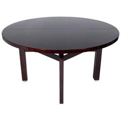 Rosewood Dining Table by Ico Parisi for MIM, Seats Four-Eight