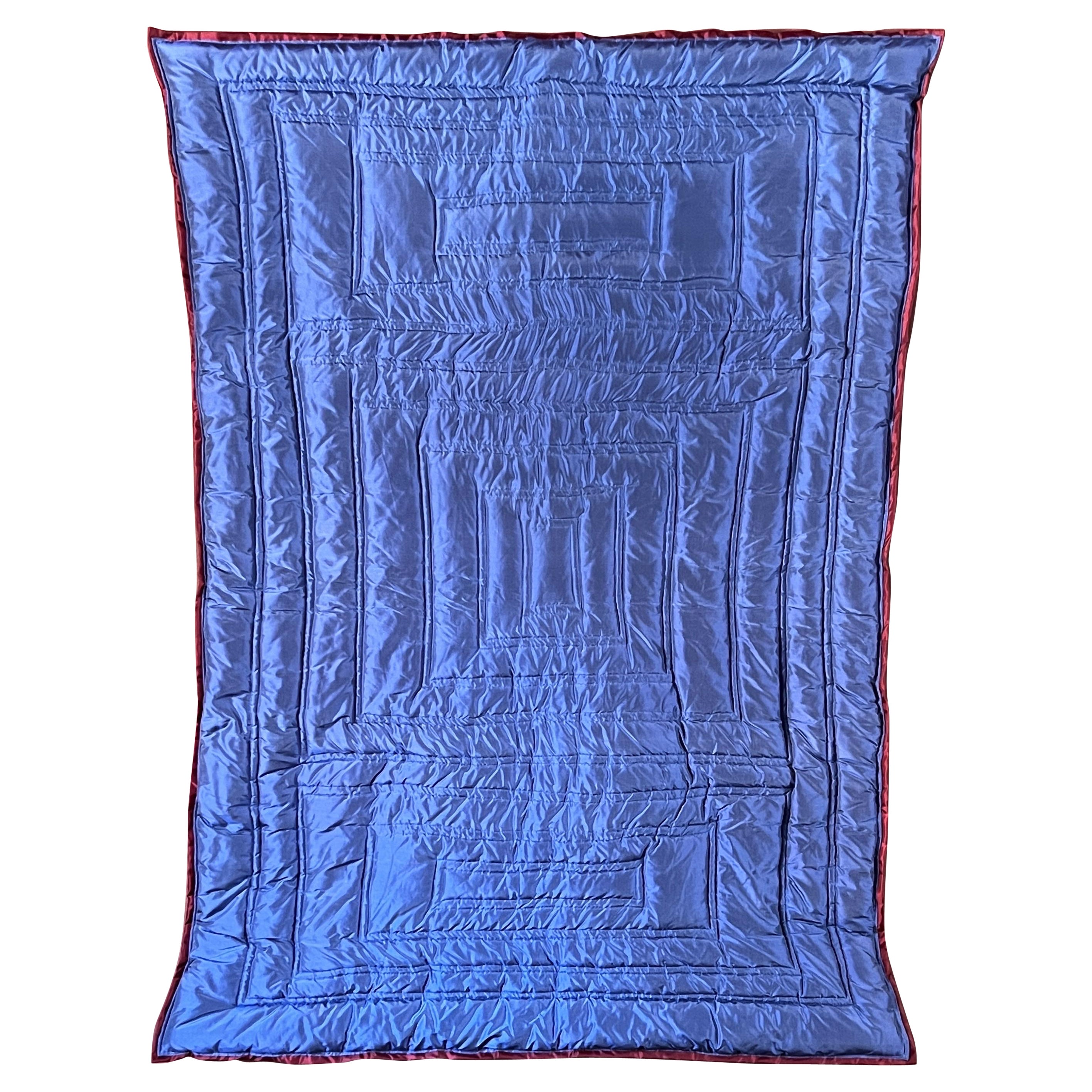 Mid-Century Modern Inspired Textile Wall Sculpture in Raw Silk by Amanda Malm For Sale