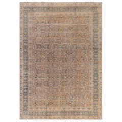 Tapis persan Tabriz authentique fait à la main Doris Leslie Blau