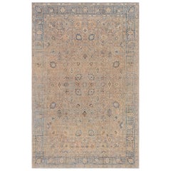 Tapis persan de Tabriz authentique du 19ème siècle fait à la main Doris Leslie Blau