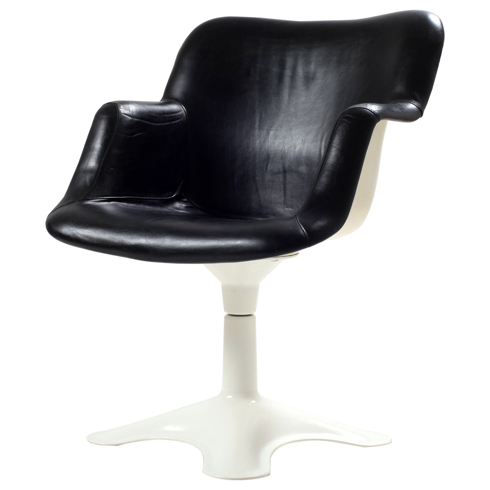 Chaise pivotante Junior par Yrjö Kukkapuro pour Haimi, Finlande, années 1960