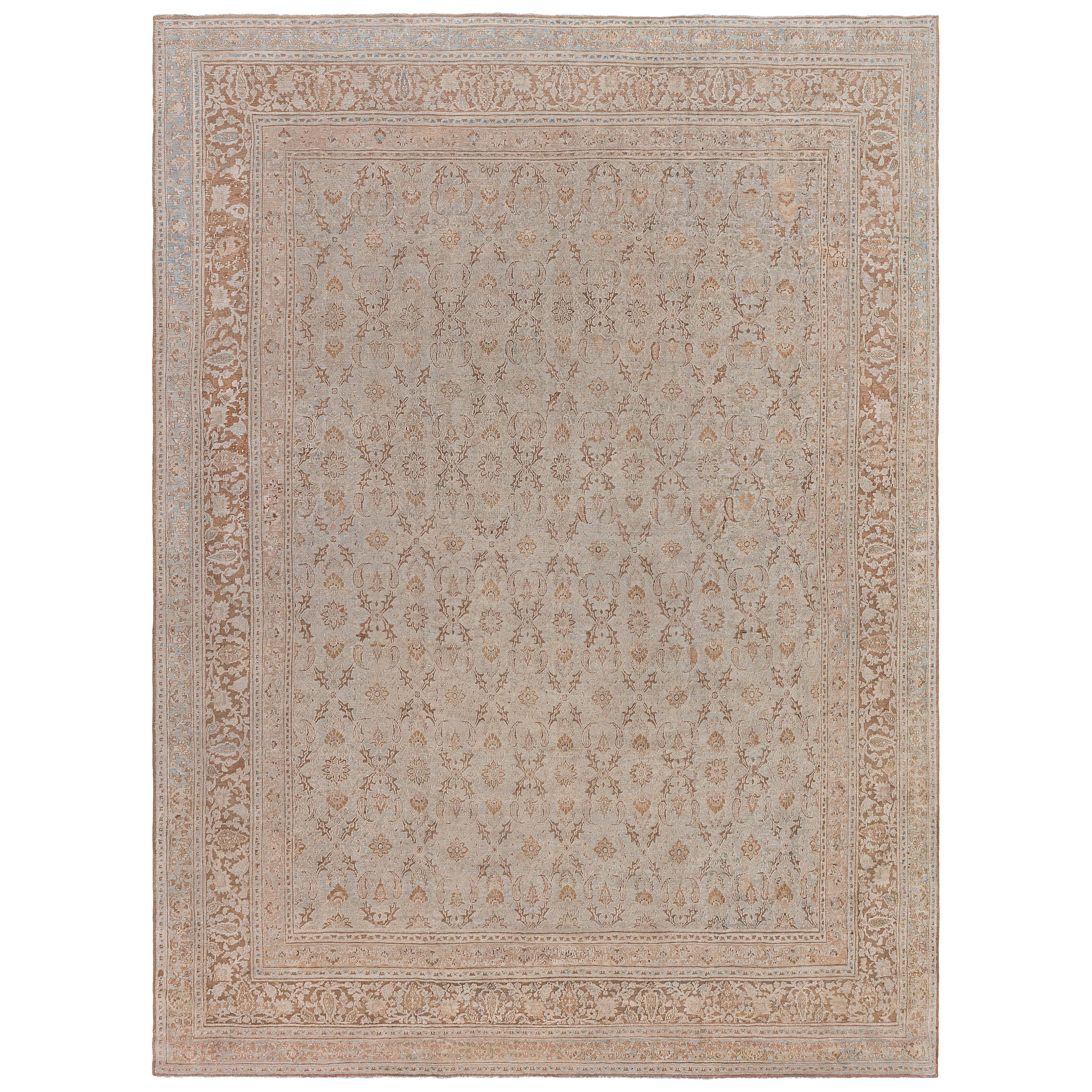 Tapis persan Meshad vintage fait à la main Doris Leslie Blau