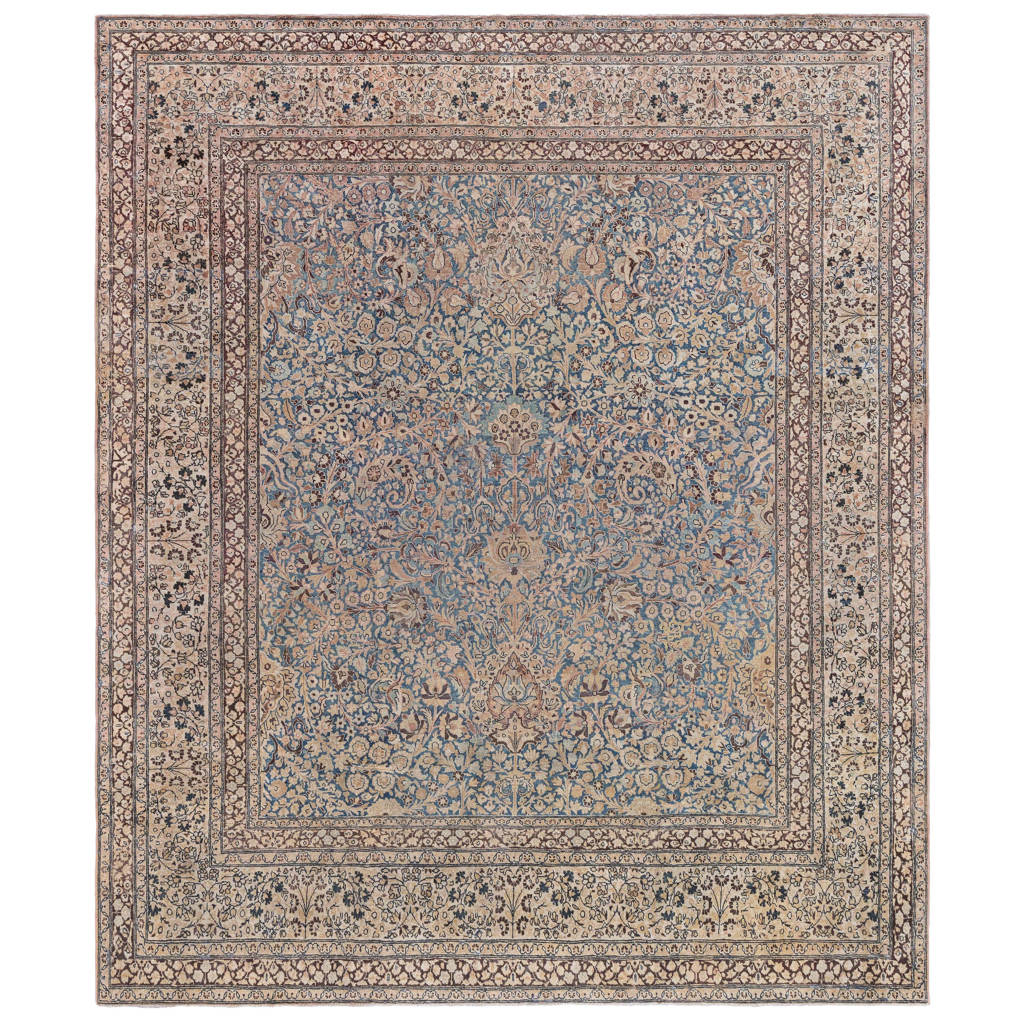 Doris Leslie Blau Tappeto antico persiano in lana Meshad fatto a mano