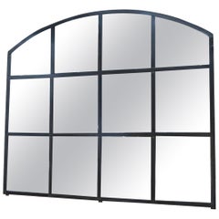 Industriell gefertigter Miroir aus Metall 1930