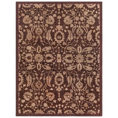Antique Chinese Floral Wool Rug Doris Leslie Blau