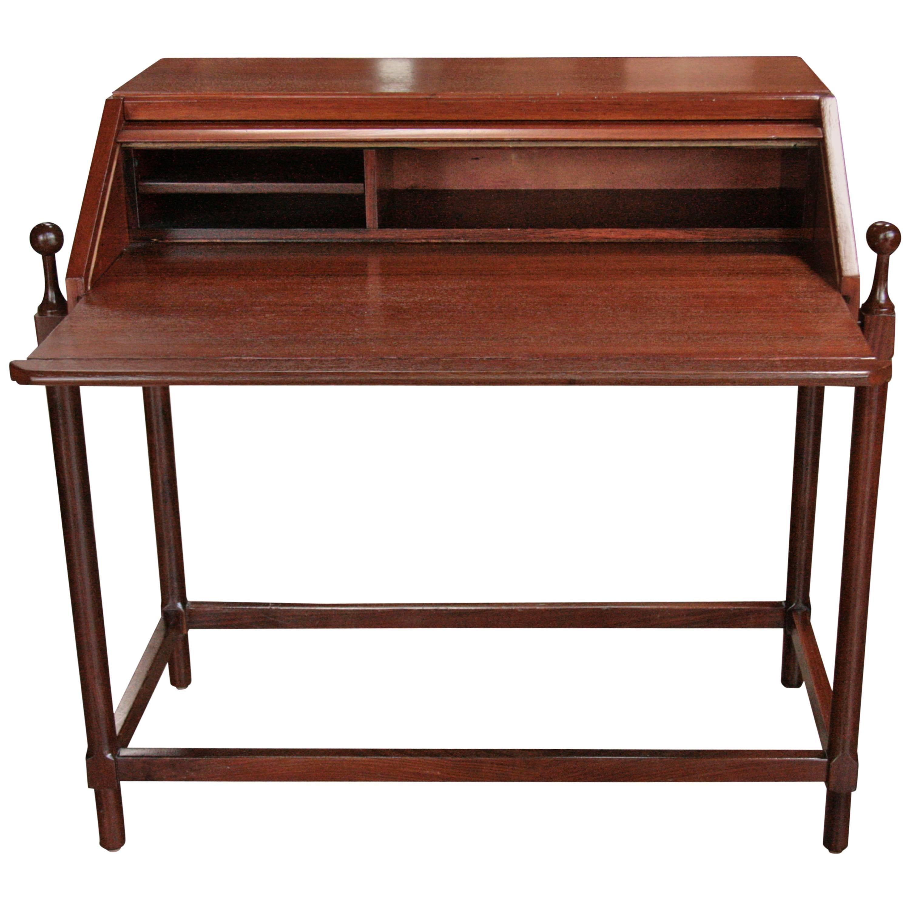 Italian Wood Desk by Fratelli Proserpio