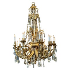 Exceptional 19th French Louis XVI Chandelier