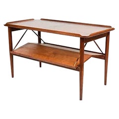 Danish MCM Walnut Library Table