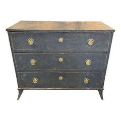 Swedish Gustavian Painted Chest