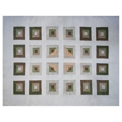Art Deco Escandinavo - Alfombra Artística Excepcional 236 X 174 Cm - No. 1567
