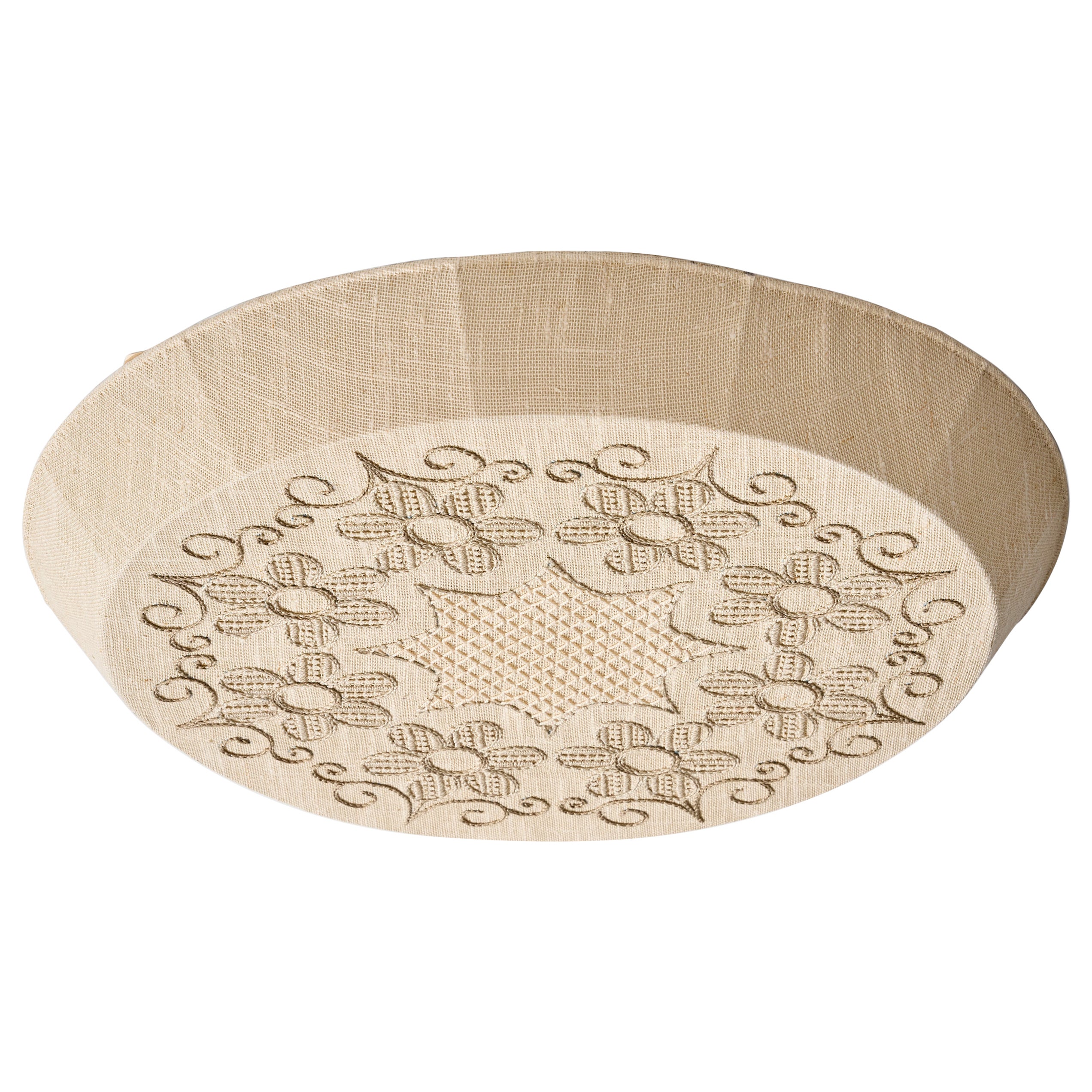 Swedish Designer, Flush Mount, Fabric, Sweden, 1960s