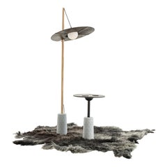 Lampe Nomad Drumroll en cuir de yak - KVN x Matsu Nomadic Series by Joeri Reynaert
