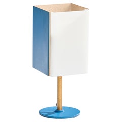Stilux Milano, lampe de table, laiton, métal, acrylique, Italie, années 1960
