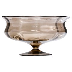 Simon Gate, Bowl, Glass, Sweden, 1930s