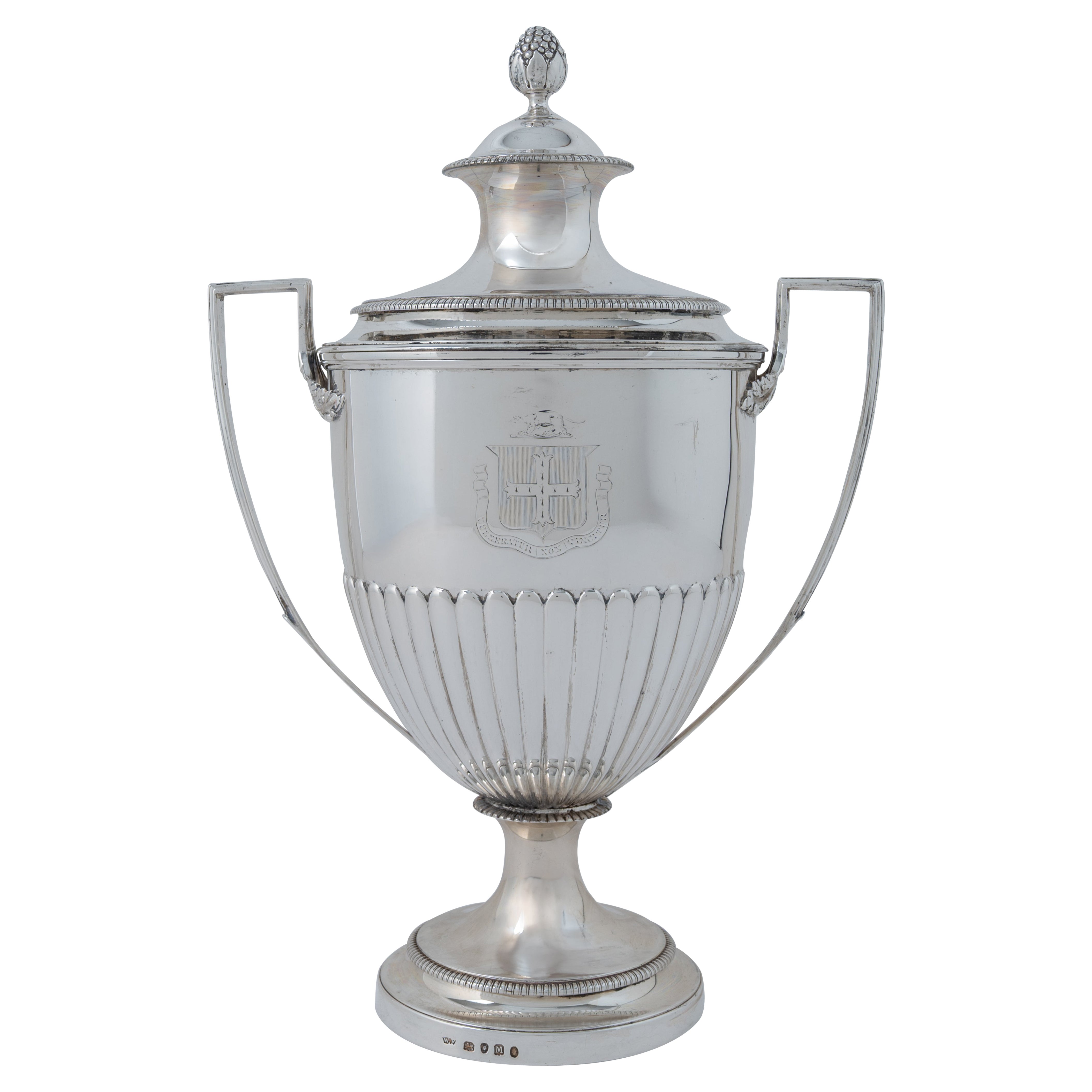 Coupe couverte en argent de George III, William Frisbee, 1807