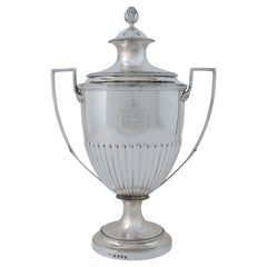 George III Sterling Covered Cup, William Frisbee, 1807