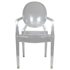 Chaises Louis Ghost de KARTEL en cristal