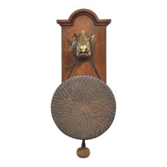 Wall hanging dinner gong